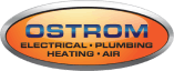Ostrom Electrical, Plumbing, Heating & Air Logo