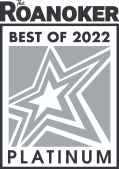 Roanoker Best of 2022 platinum award