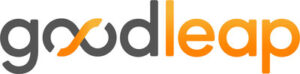 goodleap-gradient-1-5x Logo - Ostrom Electrical Plumbing Heating & Air GoodLeap logo in gray and orange with a stylized leap between the 'o' letters.